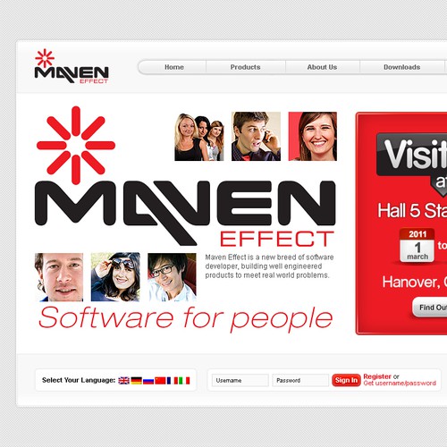 Maven Effect Home Page Update