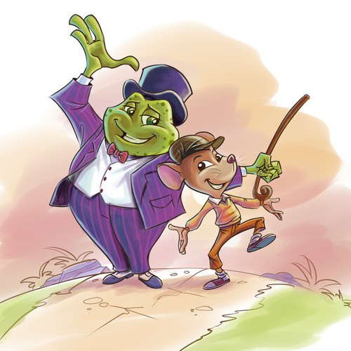 Mouse and Toad are best friends ready for any adventure!