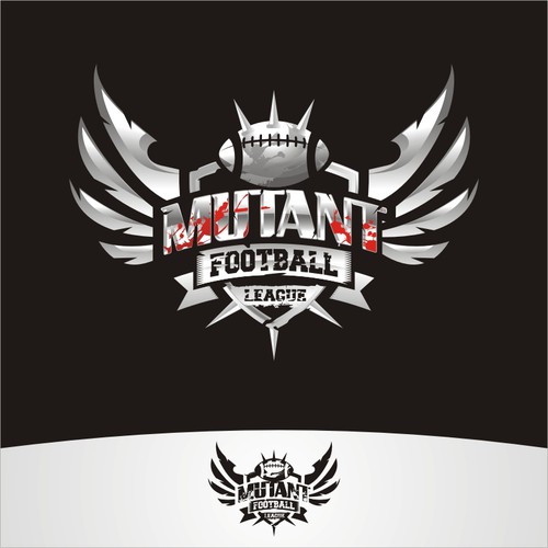 Design a killer logo for the videogame: Mutant Football League