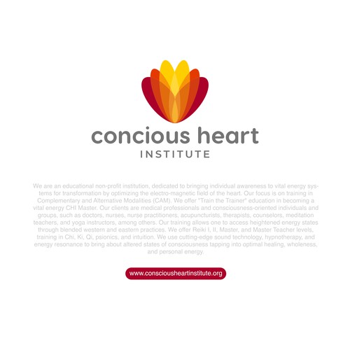 non-profit logo design about energy and chi