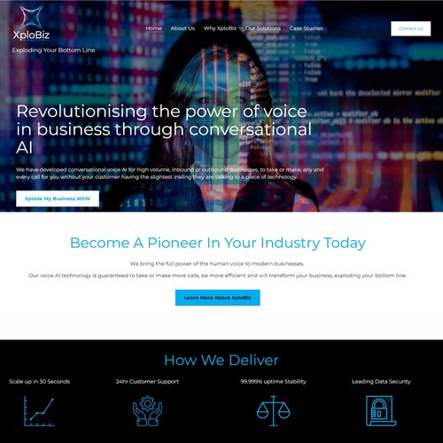 Website - AI Technology Call Center Company