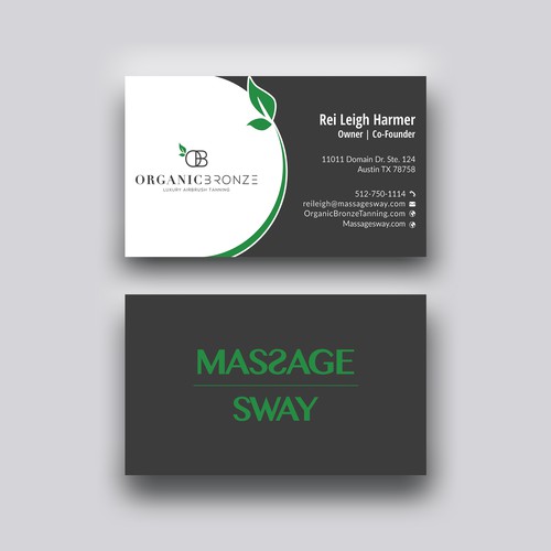 Unique spa Business card