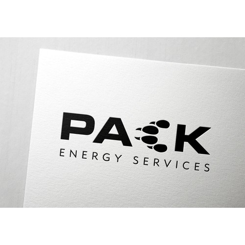Design a clever, minimalist logo for a Canadian energy services company