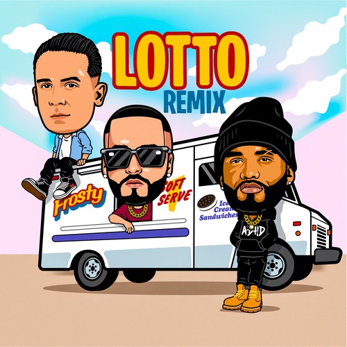 Official Lotto Remix Cover Art & Animation