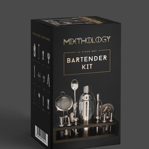 Bartender kit design