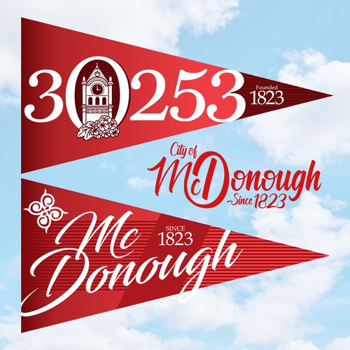 Flag design for McDonough