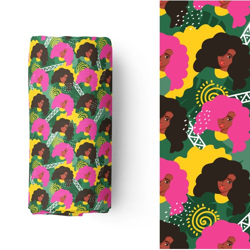 Textile Design Patterns for African American women