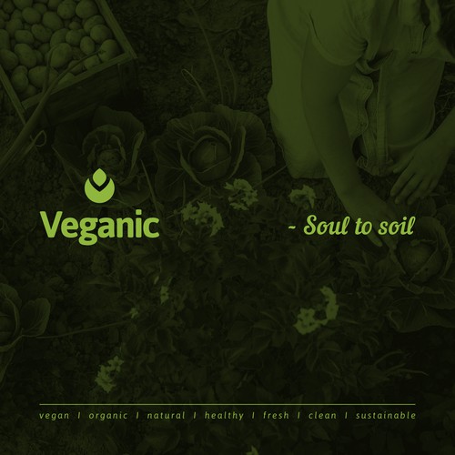 Veganic - Logo & Slogan