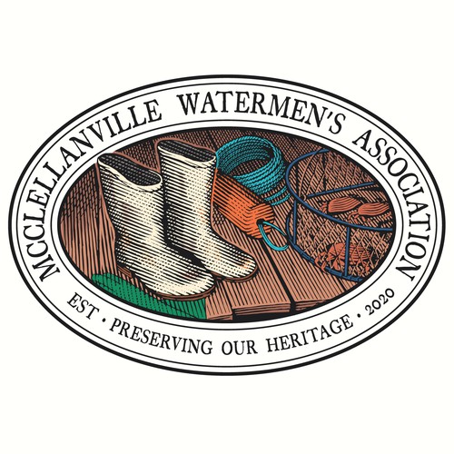 Logo concept for McClellanville Watermen's Association