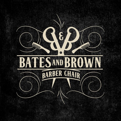 logo for Bates and Brown Barber Chair
