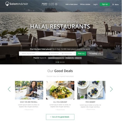 SalamAdvisor Web Design