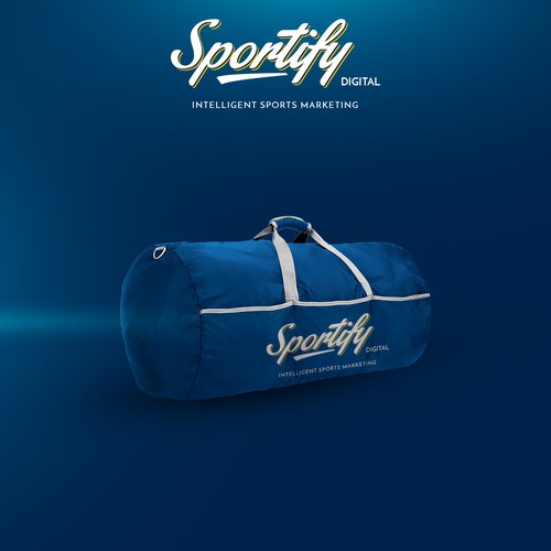 Sportify Logo on Travel Bag
