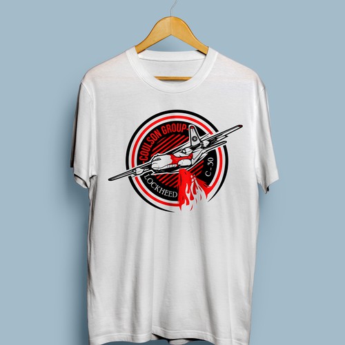 New T-Shirt Design for a global aerial fire fighting company