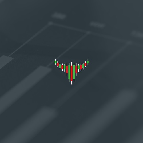 Stock trading logo design.