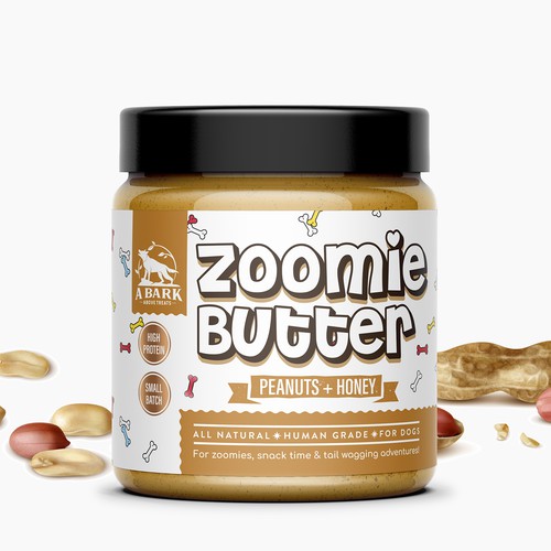 Zoomie Butter Label