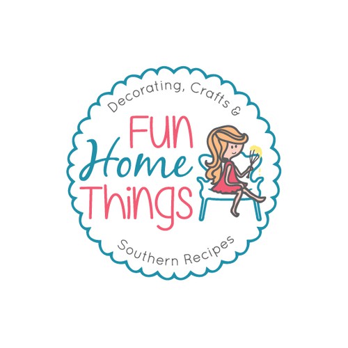 Funny and playful logo for DIY website