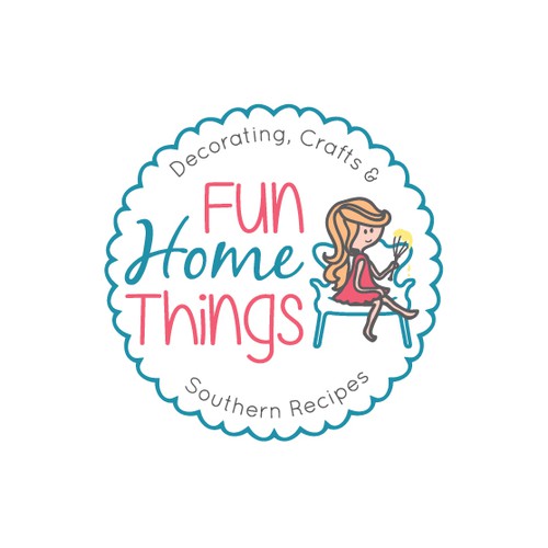 Funny and playful logo for DIY website