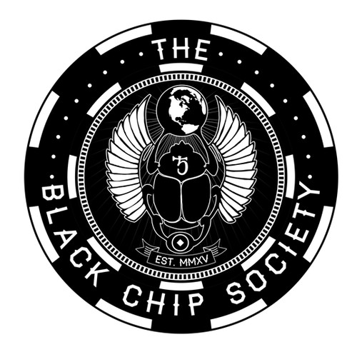 The Black Chip Society. Masculine expression of personal power and control. Build our logo.