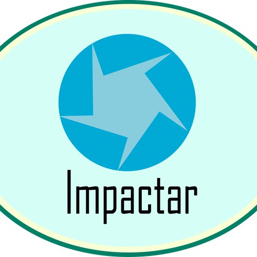 Simple logo for impactar
