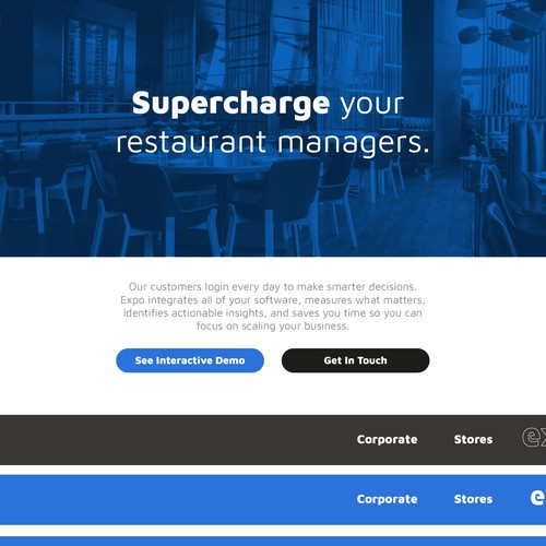 CRM web design and Logo