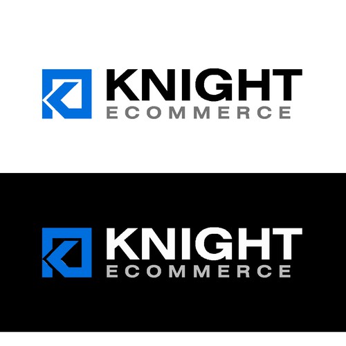 logo for Knight Ecommerce with reference to a previous winning design