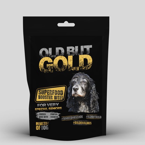 Old But Gold Packaging Concept for Ministry of Dog
