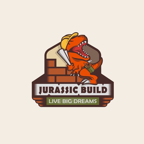 Logo design - Jurassic Build