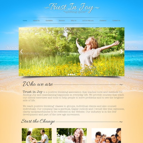 Positive Thinking Website