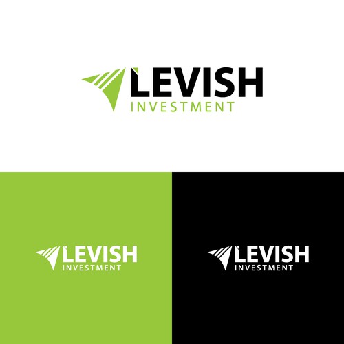 logo concept for levish invesment