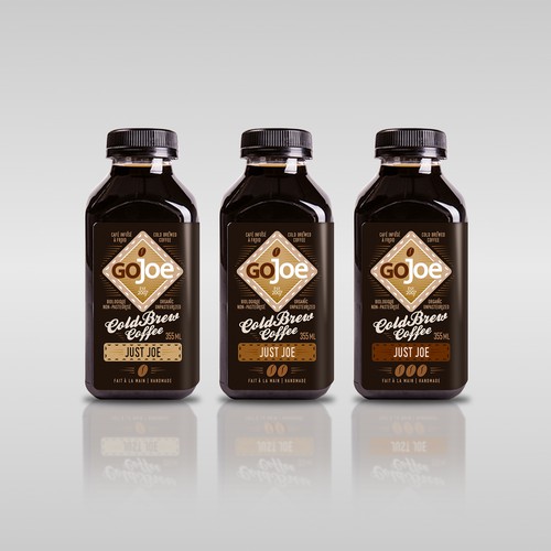 Cold Brewed Coffee label redesign