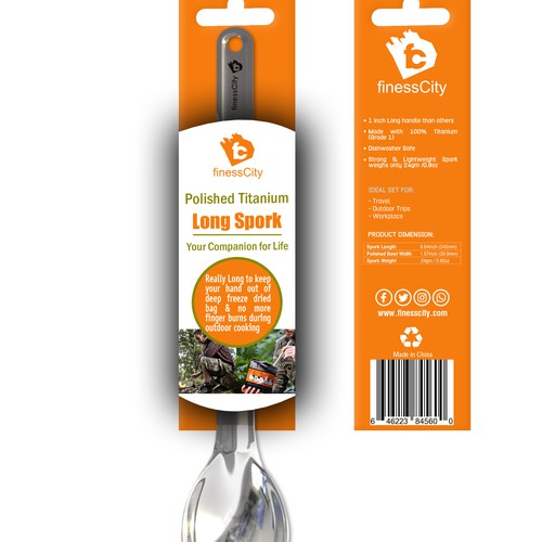 Long spork