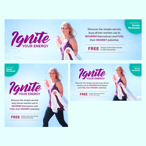 "Ignite your energy" Web Banners
