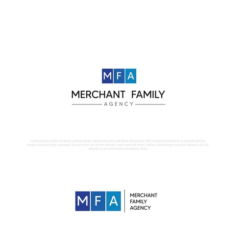 Merchant Family Agency Logo