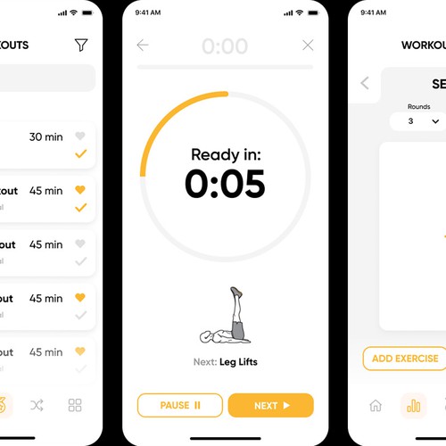 Workouts App