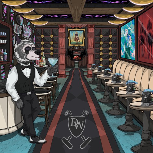 Dapper werewolf website banner 