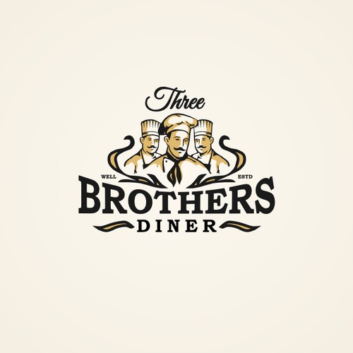 Create a logo design for a classic, family owned American Diner