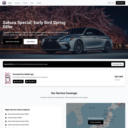 home page