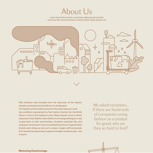 With Intention website project