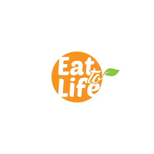 Logo concept for healty food 
