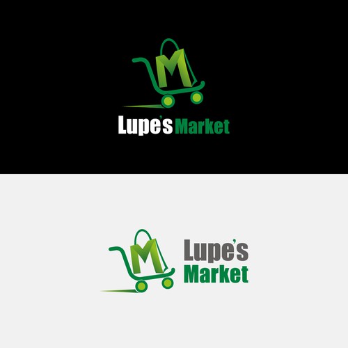 I present the logo design for “Lupe’s Market”—a unique, attractive, and memorable concept.