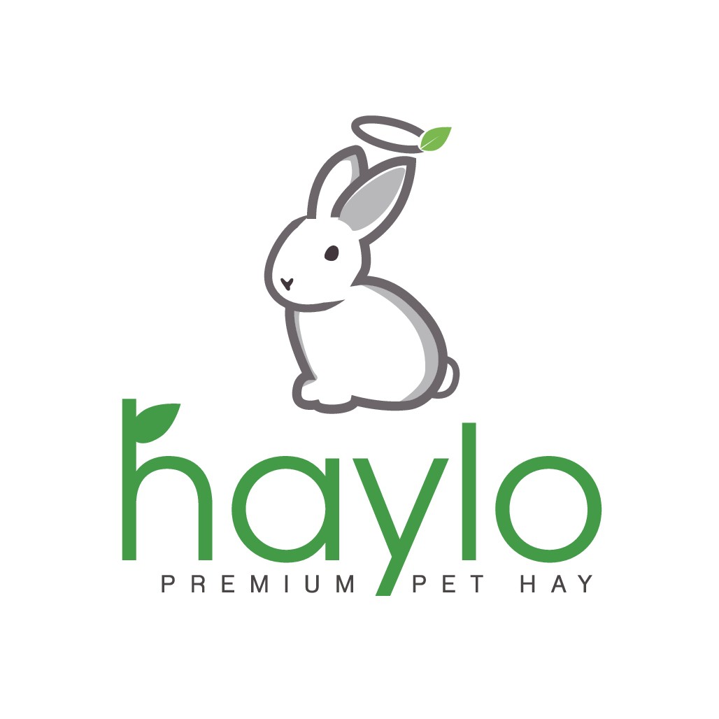 Clean/cute bunny or hay logo design for small pet feed brand