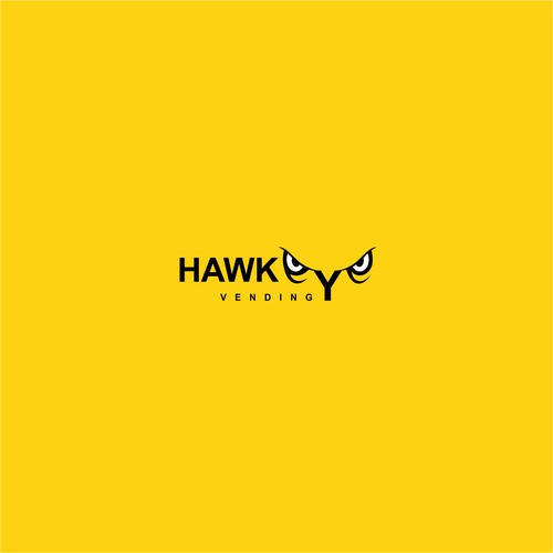 Logo concept for "Hawkeye Vending"