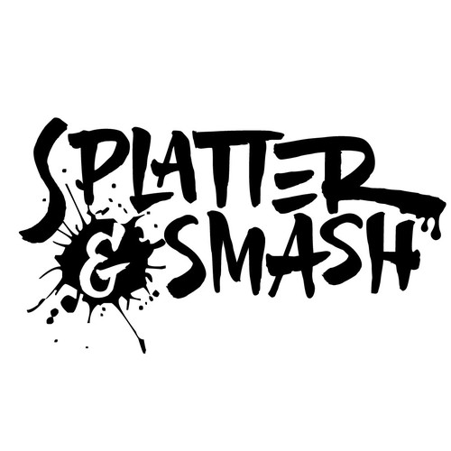 Custom Splatter Wordmark 