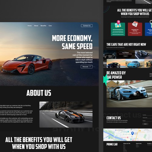 Prime Car | Landing Page