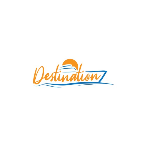 Logo concept for Destinationz Travel Agency