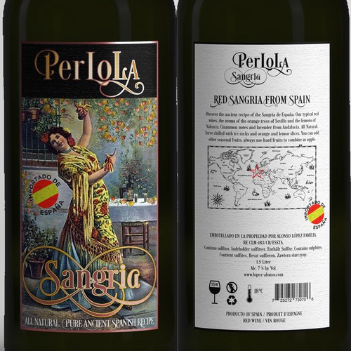 wine label