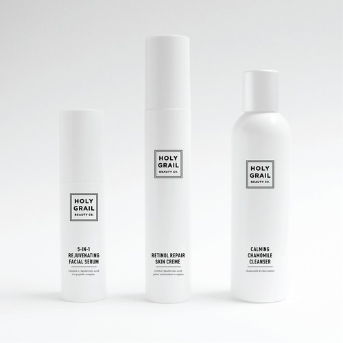 Packaging Design for a Skin Care Brand