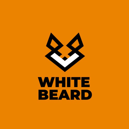 White beard logo