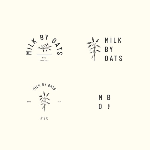 Logo for a plant based oat milk