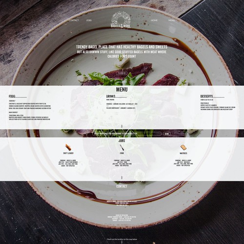 Website for Bagels & More